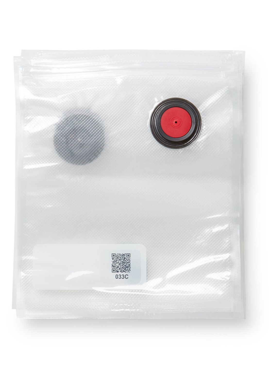 Zwilling Fresh & Save vacuümzak 10 stuks - voorkant donkergrijs