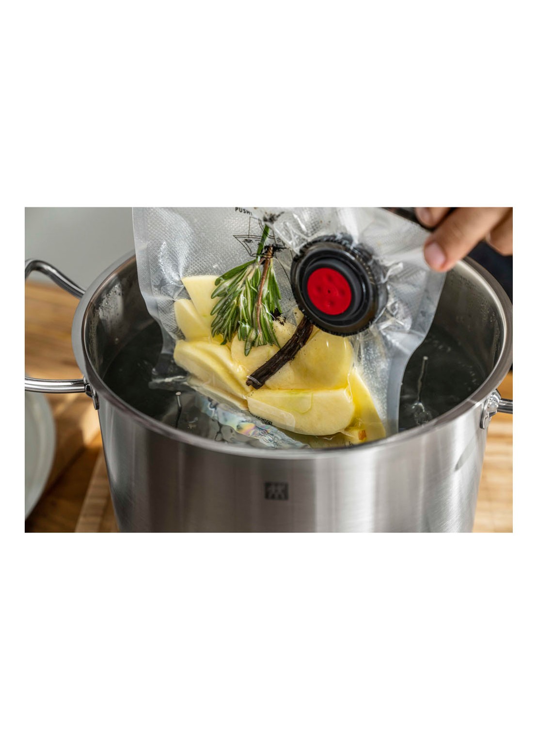Zwilling Fresh & Save vloeistofbarrières voor vacuümzakken set van 6 - detail 2 antraciet