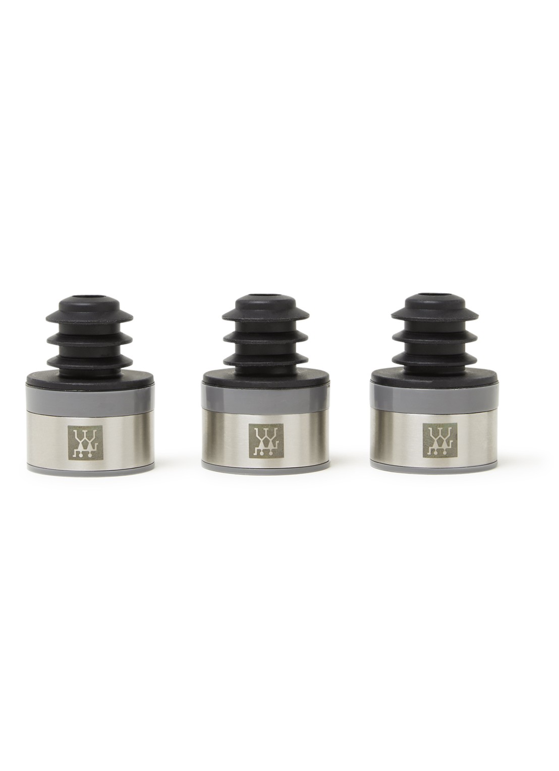 Zwilling Fresh & Save wijnstop 3-delig - voorkant zilver