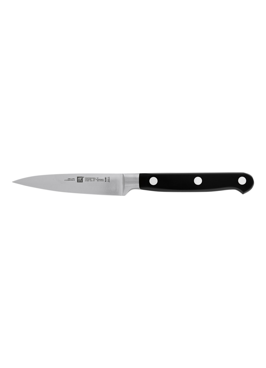 Zwilling PROFESSIONAL S Officemes 10 cm - voorkant zwart