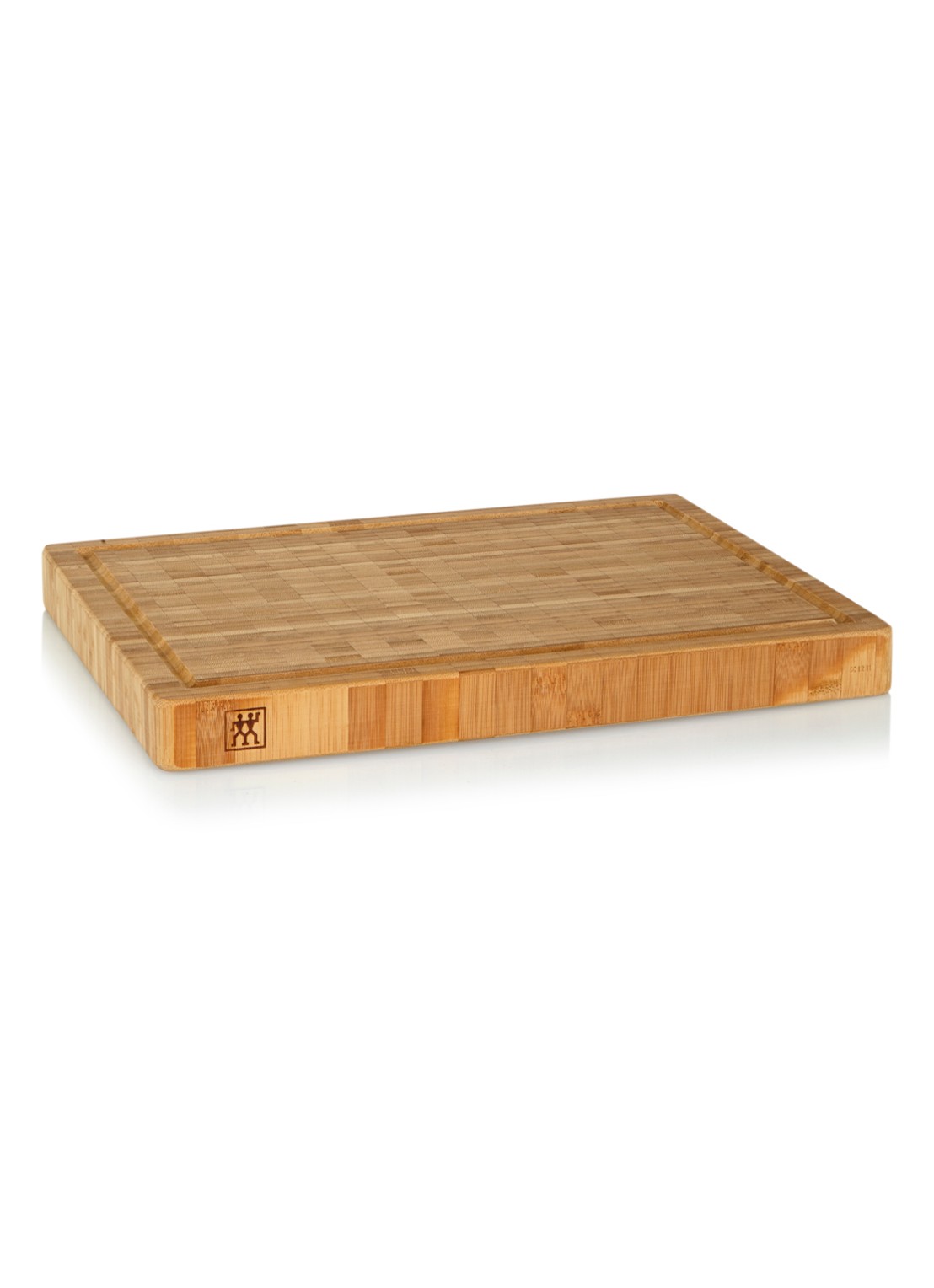Zwilling Snijplank van bamboe 42 x 31 cm - voorkant bruin