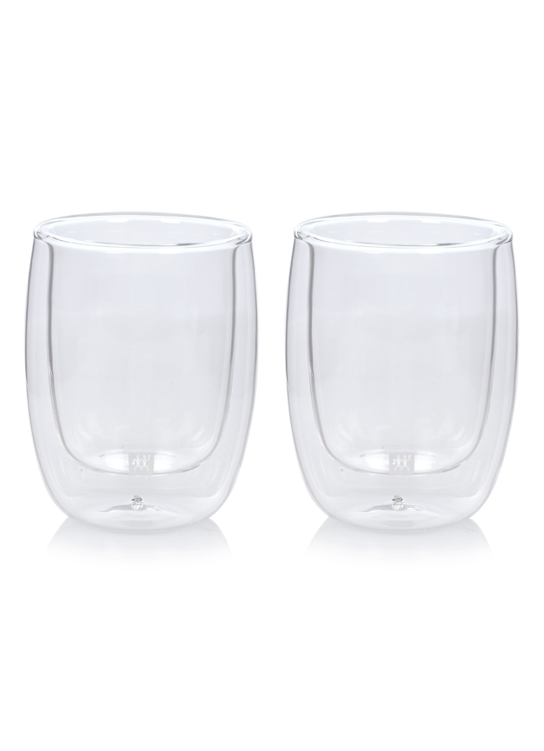 Zwilling Sorrento dubbelwandig koffieglas set van 2 - voorkant transparant