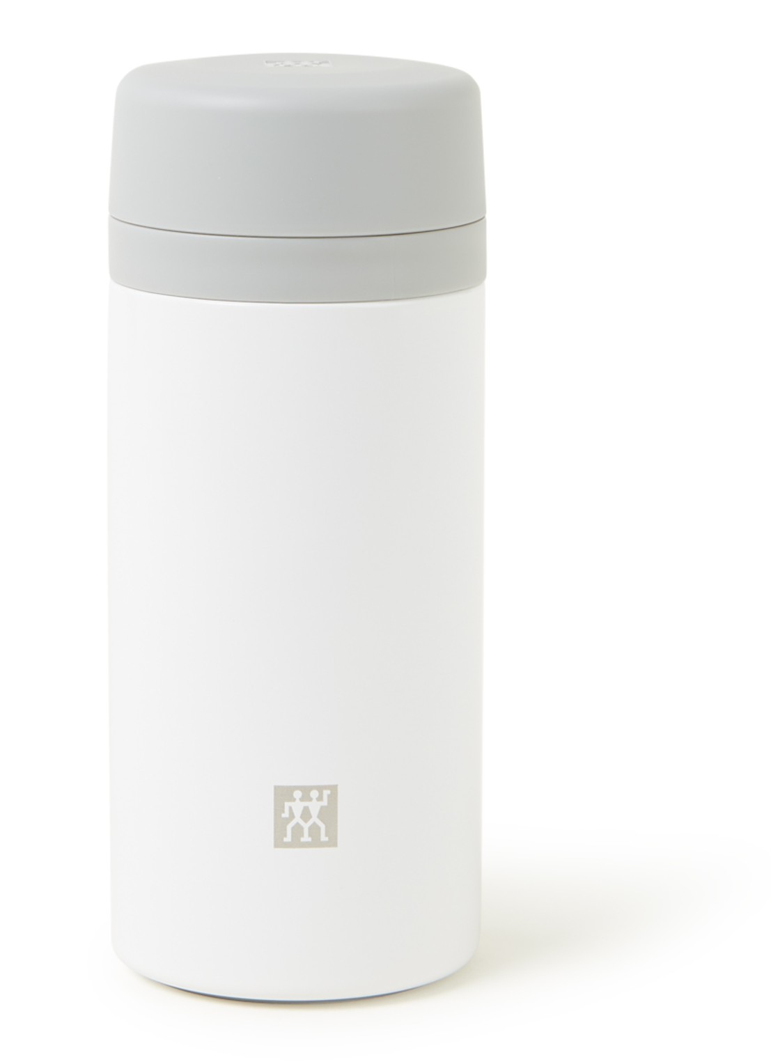 Zwilling Thermo Tea & Fruit Infuser Bottle thermosfles 420 ml - voorkant gebroken wit