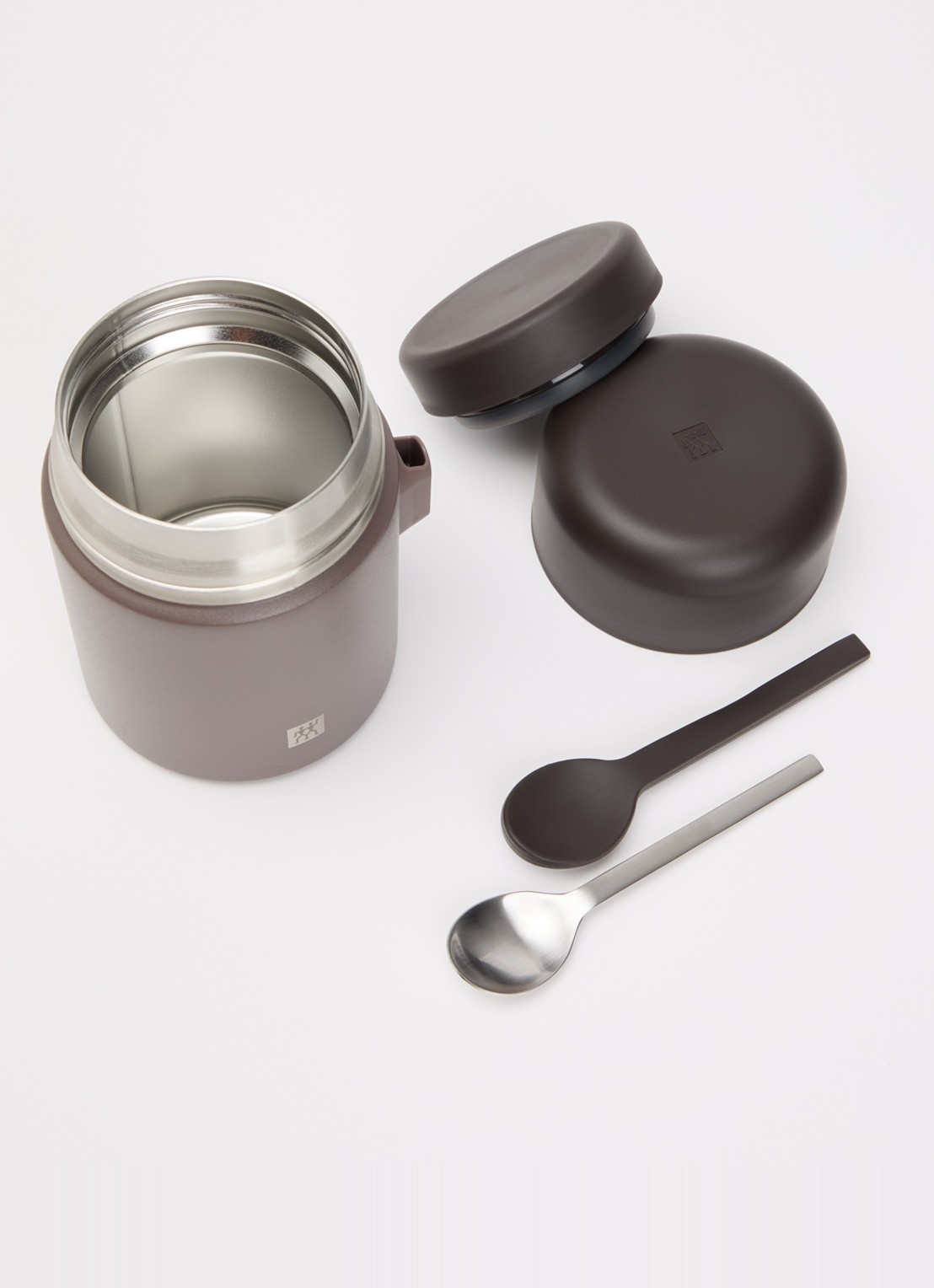 Zwilling Thermosbeker 60 cl - voorkant 2 donkerbruin