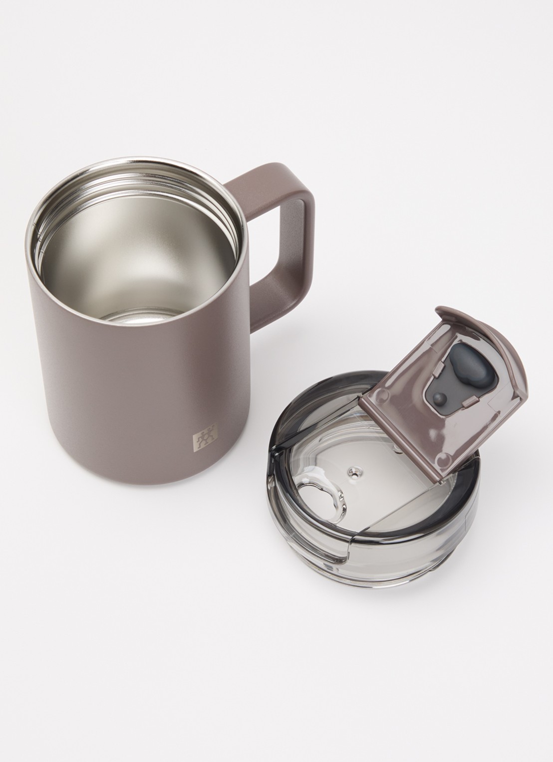 Zwilling Thermosbeker 60 cl - voorkant 2 donkerbruin