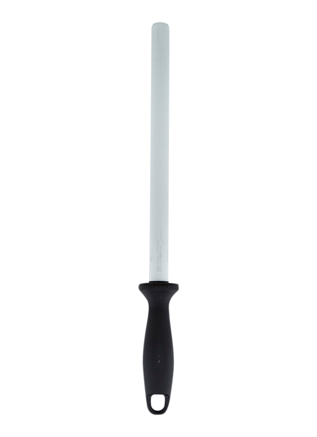 Zwilling TWIN aanzetstaal met diamant 26 cm - voorkant zwart