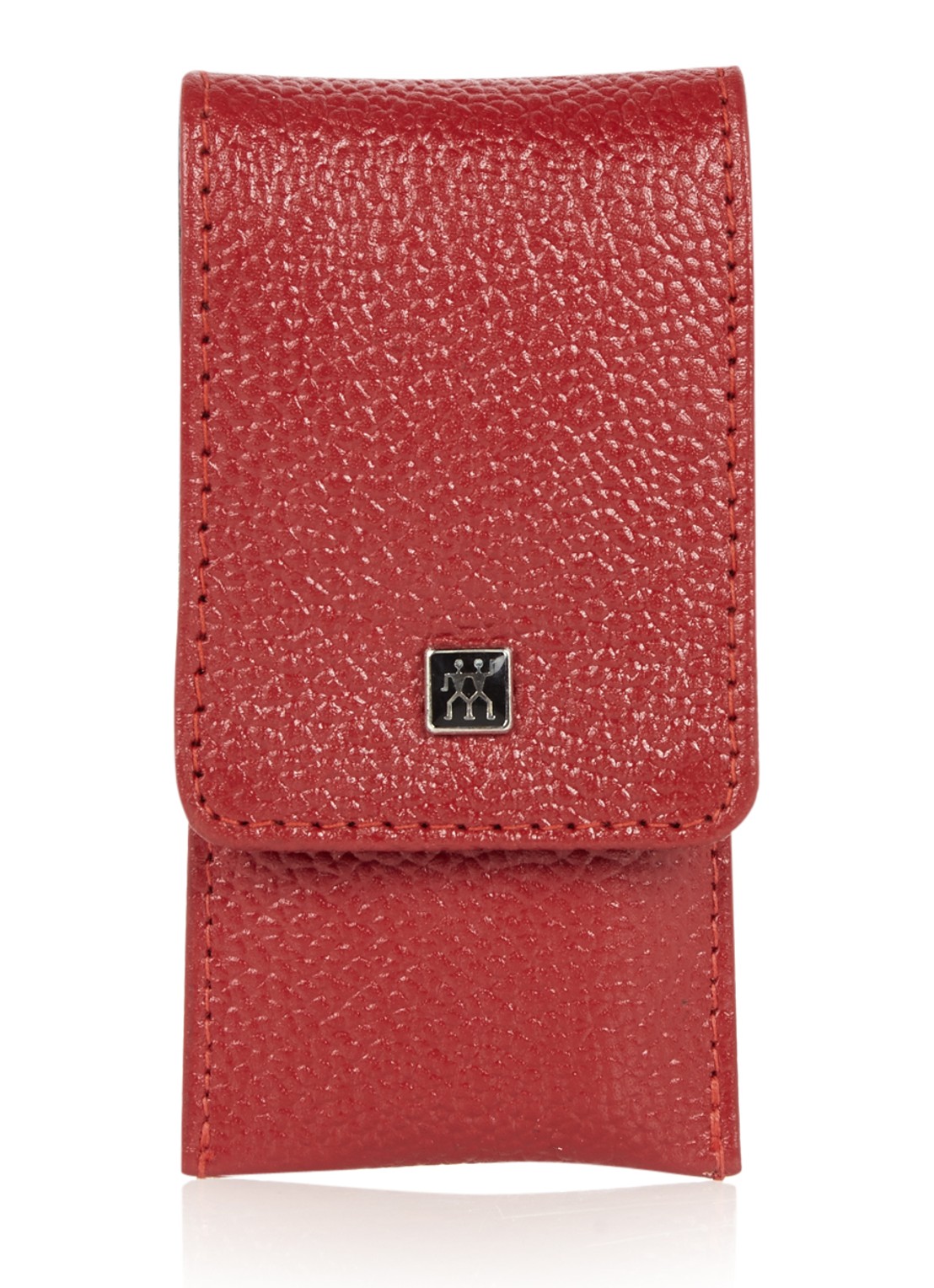 Zwilling TWIN Beauty manicureset in etui 3-delig - voorkant 2 steenrood