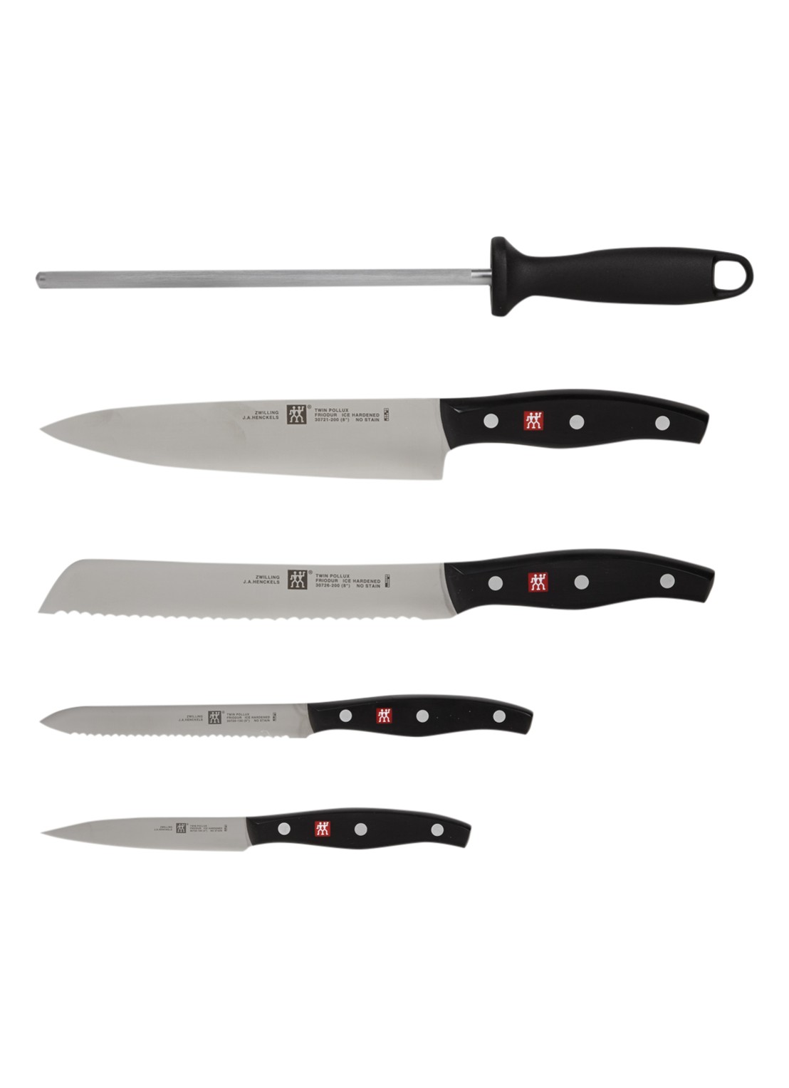 Zwilling Twin Pollux messenblok met messenset 6-delig - detail undefined