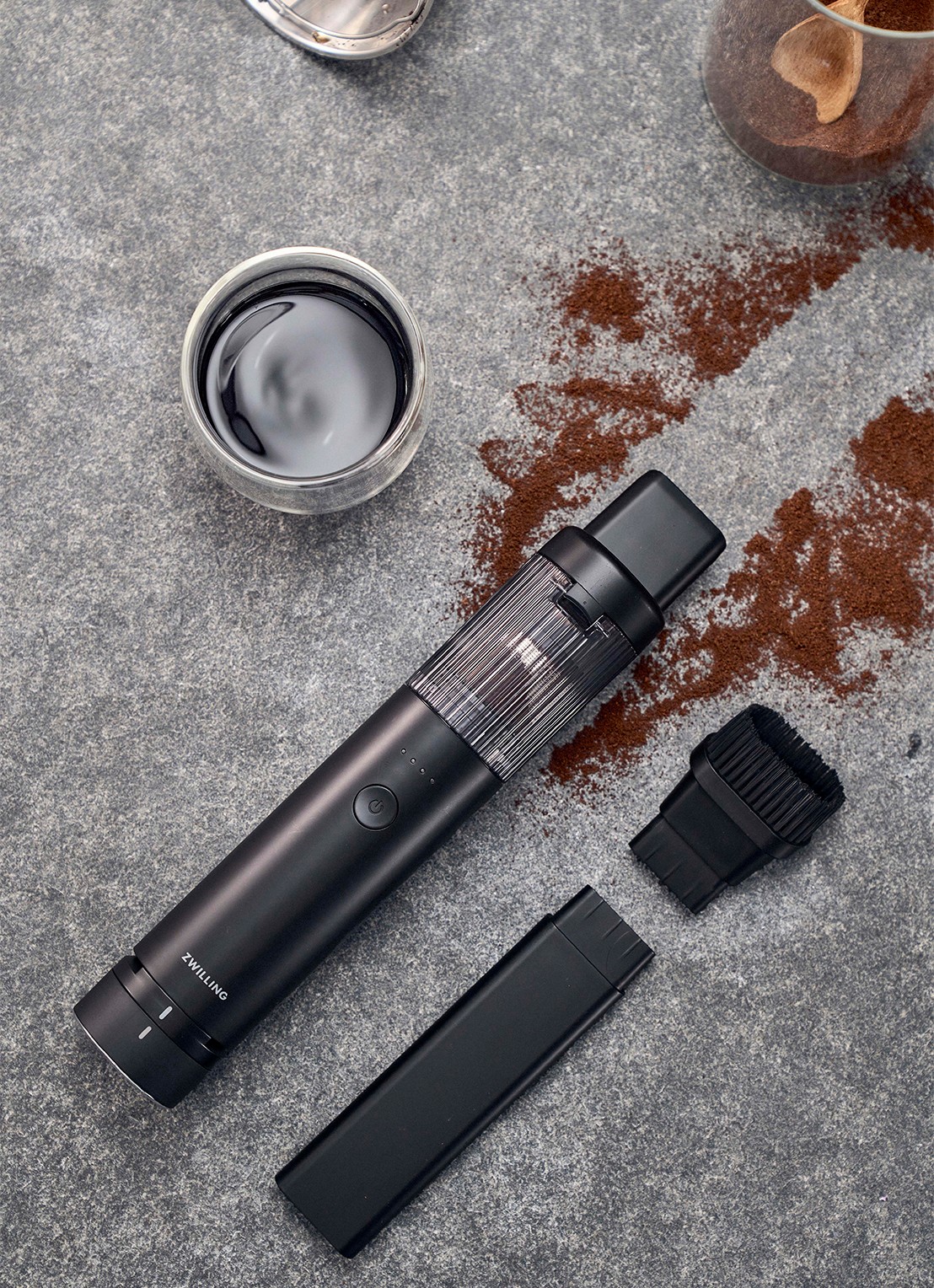 Zwilling Xtend draadloze kruimeldief - voorkant 2 zwart
