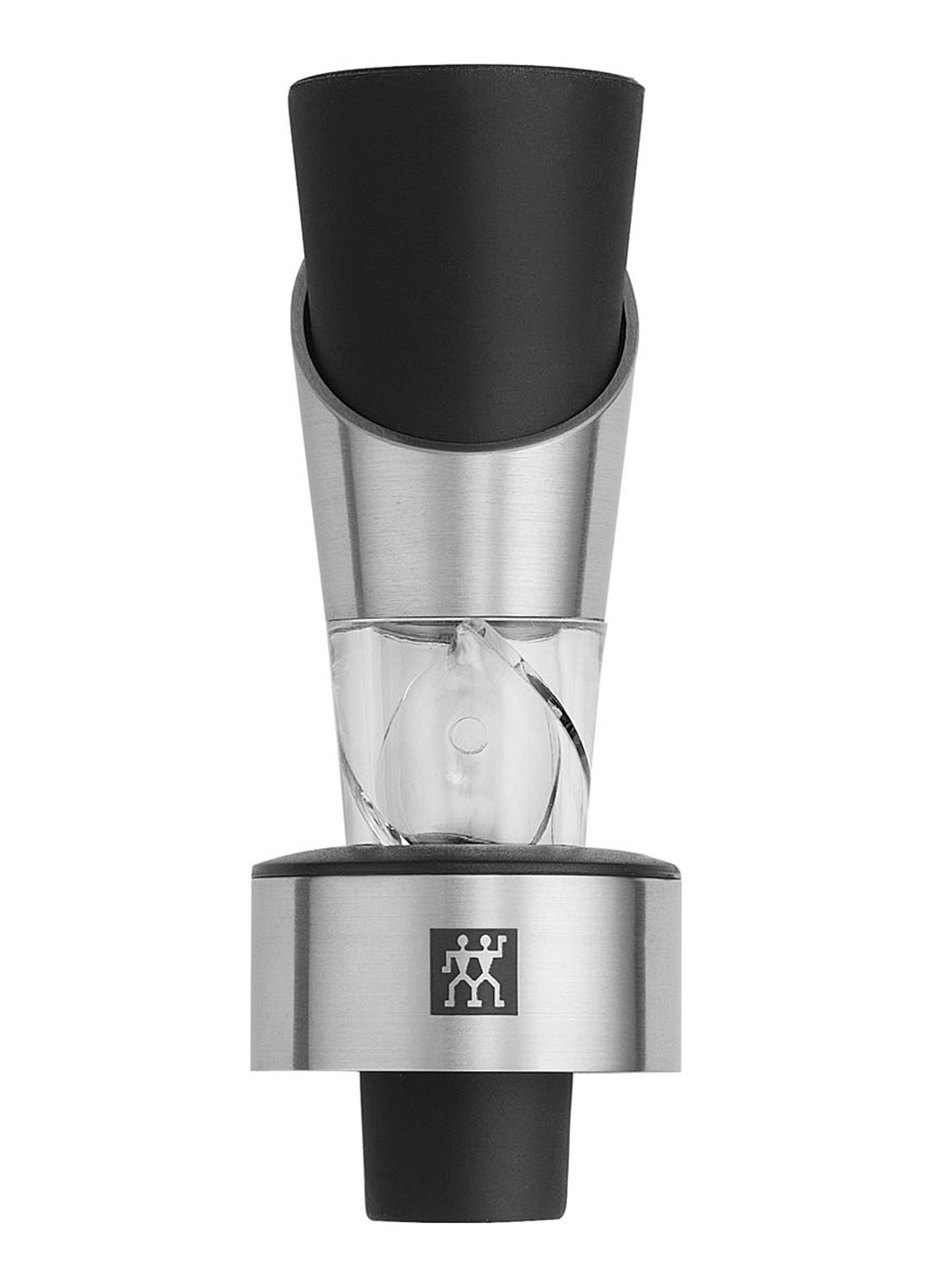 Zwilling Zwilling Sommelier Decanteerschenker - voorkant zilver