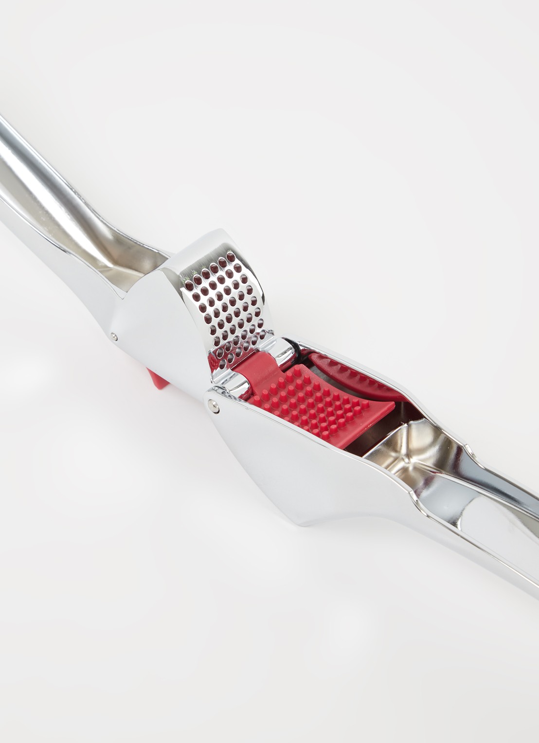Zyliss Easy Release knoflookpers  - detail 3 zilver
