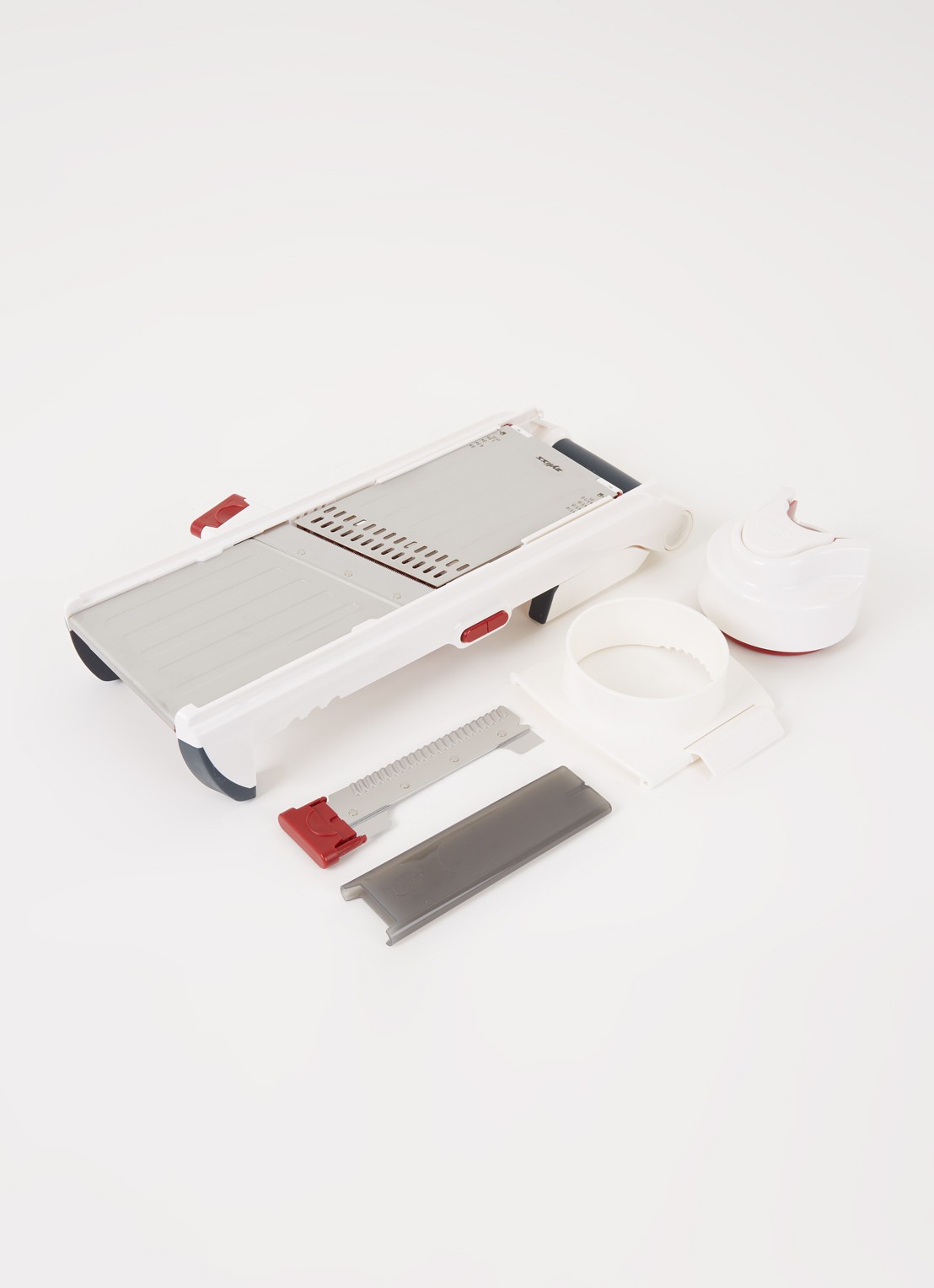 Zyliss Mandoline Multi-Prep groentesnijder - detail wit