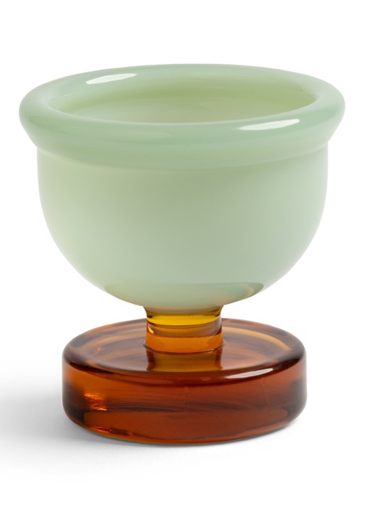 &Klevering Cantine eierdop 5,5 cm set van 2 - voorkant 4 turquoise