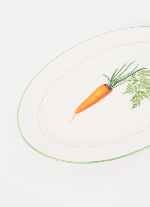 &Klevering Carrot serveerschaal 30 cm - detail orange