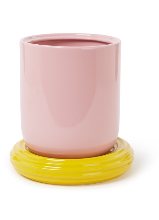 &Klevering Churros sierpot van steen voor binnen 21 cm