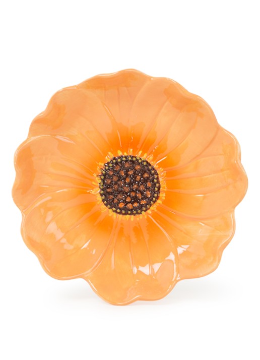 &Klevering Dahlia serveerschaal 18 cm  - voorkant orange