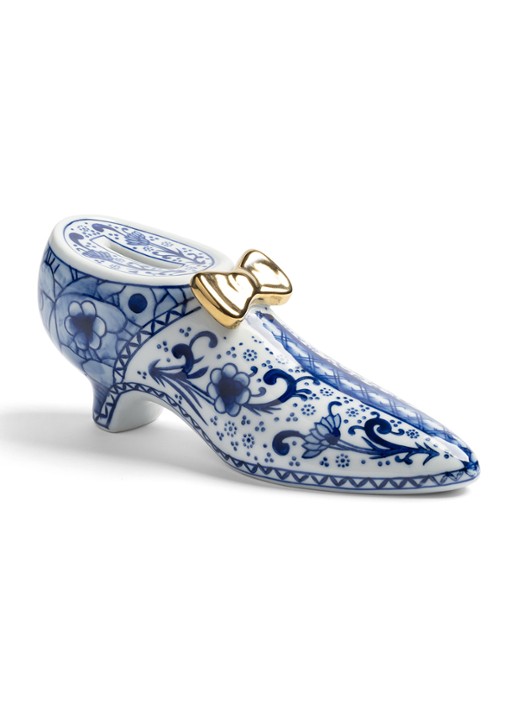 &Klevering Delftware Shoe spaarpot