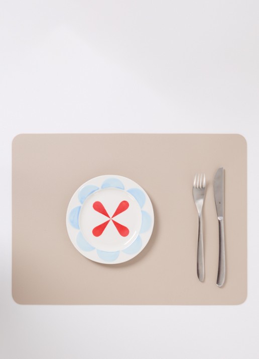 &Klevering Folk ontbijtbord 17,5 cm set van 4 - detail 4 wit