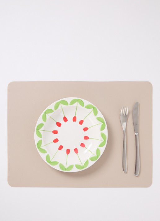 &Klevering Folk pastabord 22,5 cm set van 2 - detail 4 wit