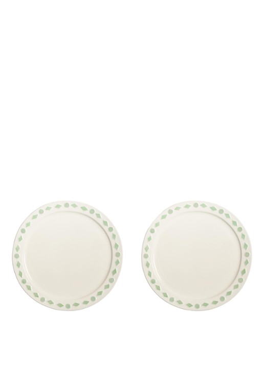 &Klevering Folk schaal 27,5 cm set van 2