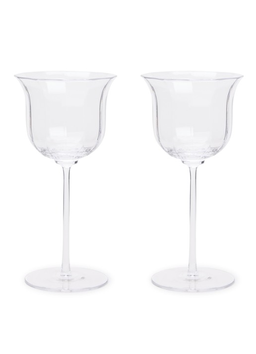 &Klevering Mano wijnglas 20 cl set van 2