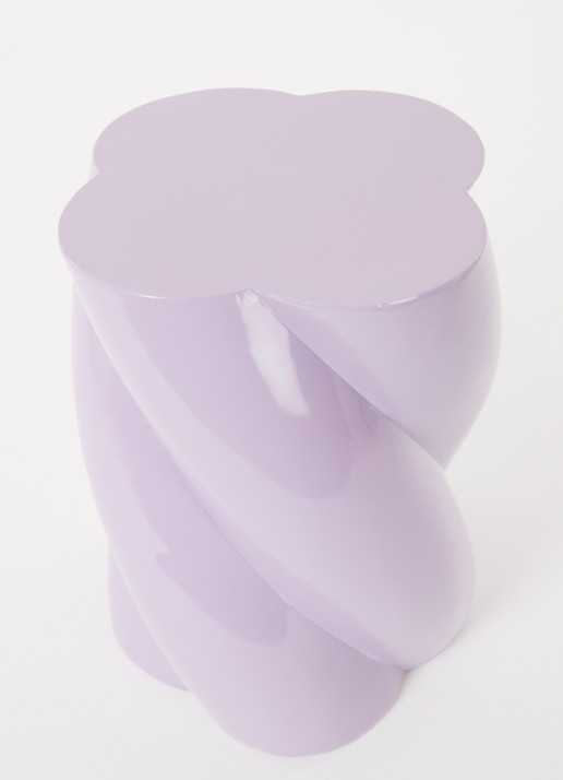 &Klevering Marshmallow bijzettafel 40 cm - voorkant 2 lila