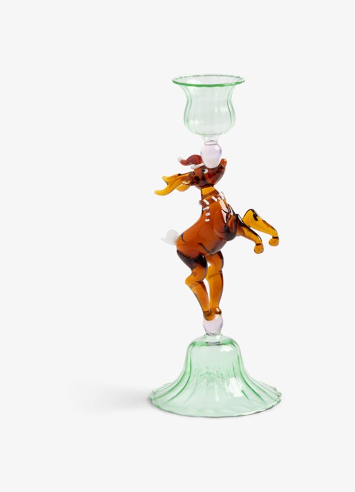 &Klevering Merry Reindeer kandelaar 19 cm