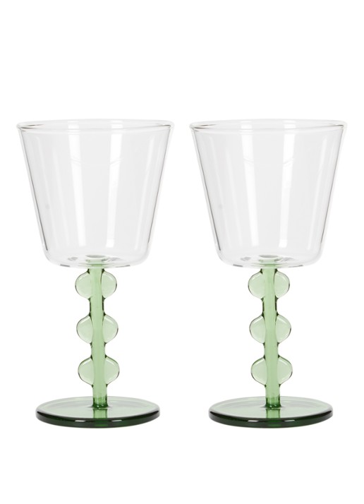 &Klevering Petal wijnglas 20 cl set van 2