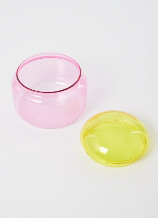 &Klevering Puffy voorraadpot - voorkant 2 multicolor