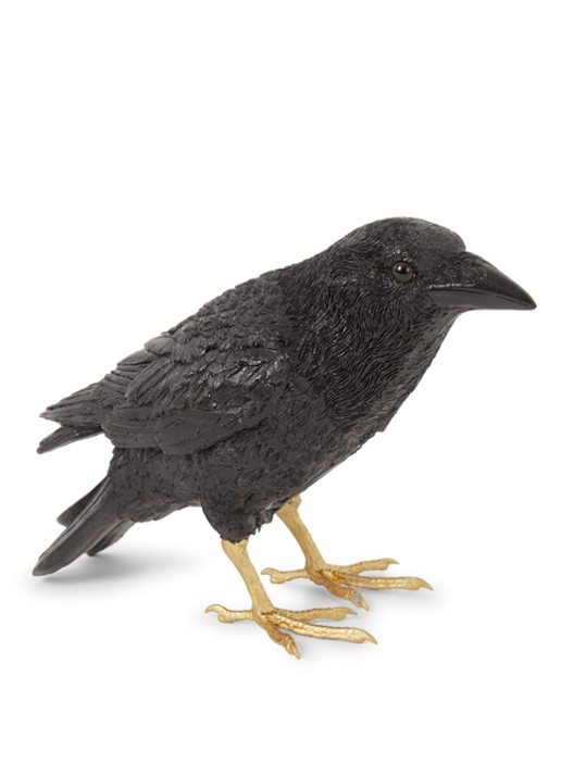 &Klevering Sparrow spaarpot 14,5 cm - voorkant 2 zwart