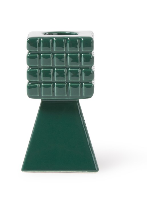 &Klevering Stack kandelaar 8,5 cm - voorkant 2 groen