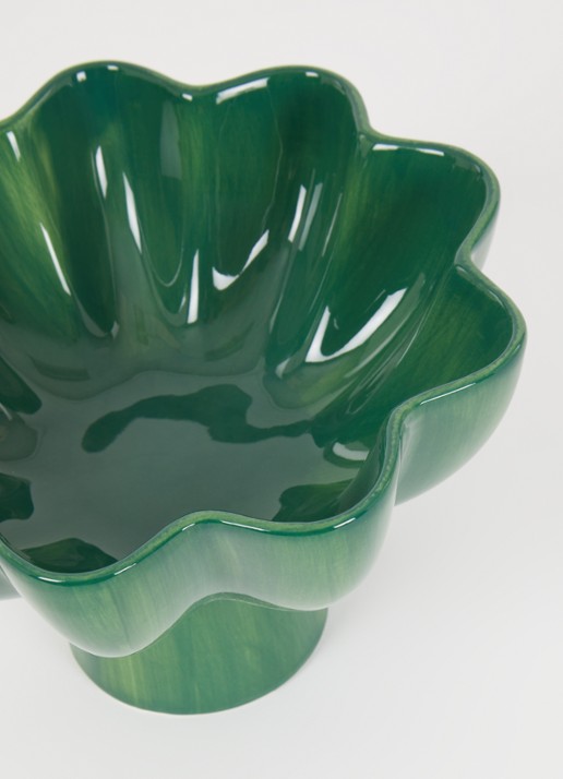 &Klevering Sun Small fruitschaal 20 cm - voorkant 2 groen