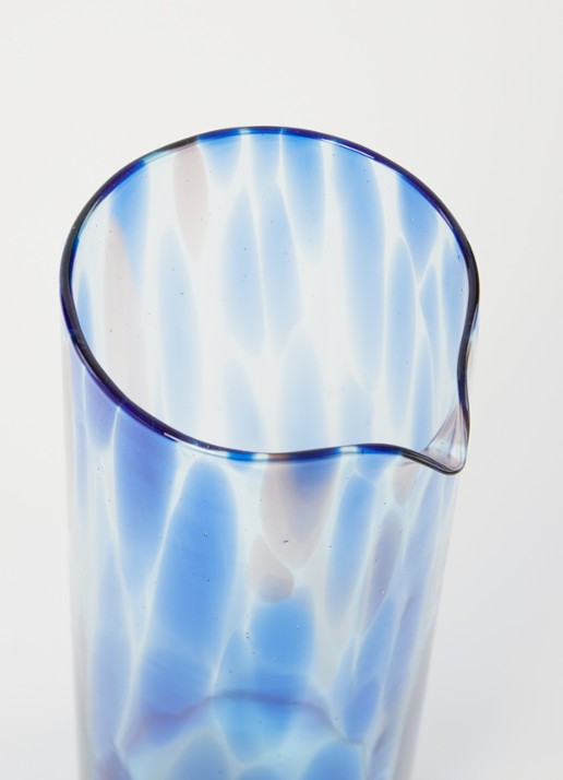 &Klevering Tortoise karaf 0,8 liter - detail royalblauw
