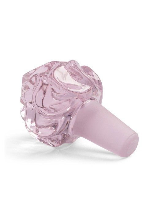 &Klevering Whip wijnstopper  - voorkant 4 roze