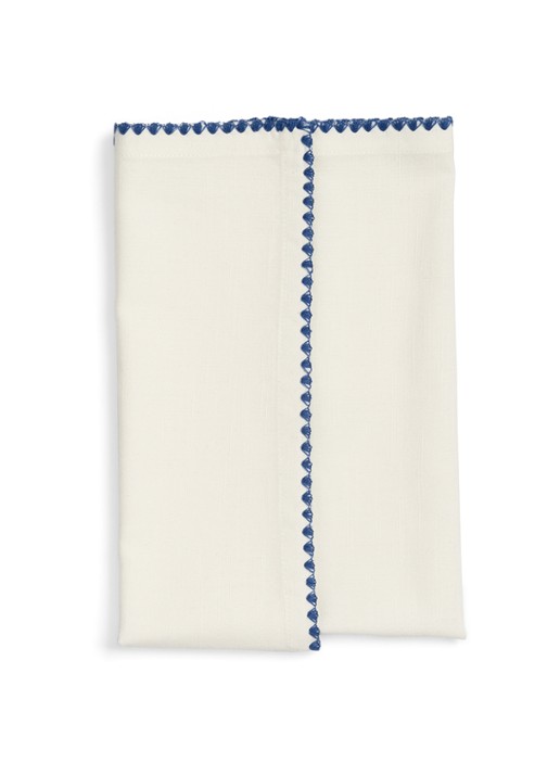 &Klevering Zigzag servet 45 x 45 cm set van 4 - detail 4 multicolor