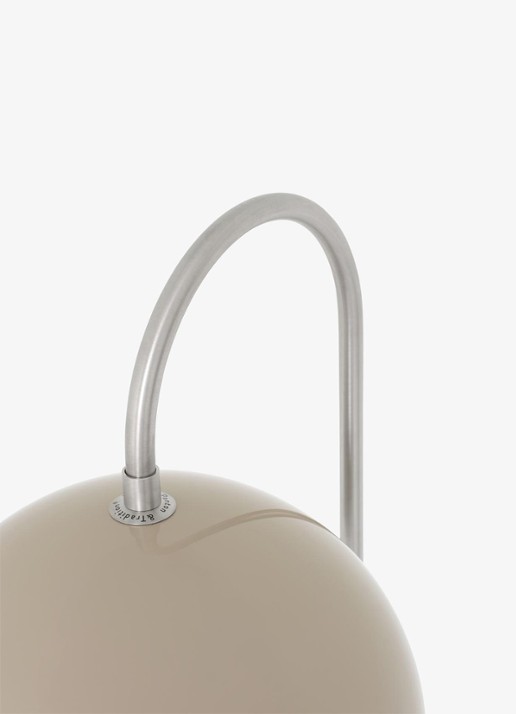 &Tradition Flowerpot VP12 vloerlamp 123 cm - detail grijs