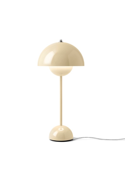 &Tradition Flowerpot VP3 tafellamp 50 cm - voorkant 3 beige