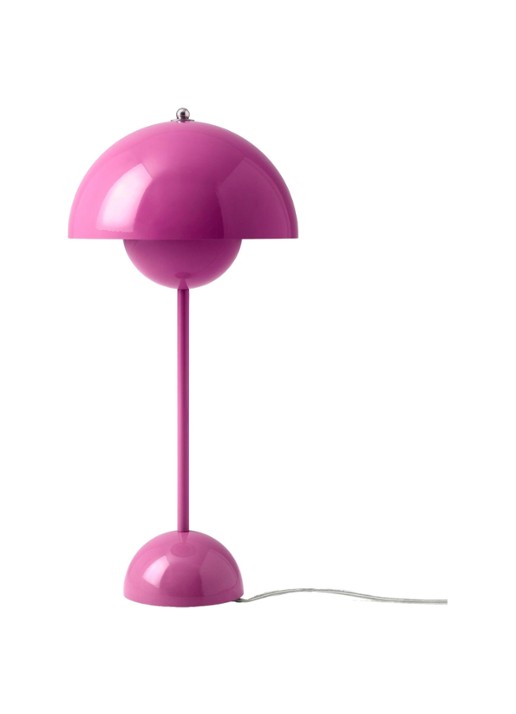 &tradition FlowerPot VP3 tafellamp - voorkant roze