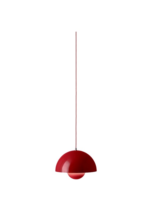 &Tradition Flowerpot VP7 hanglamp Ø37 CM - voorkant 2 rood