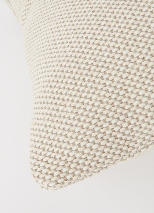 &Tradition Weave SC28 sierkussen 50 x 50 cm  - detail 2 creme