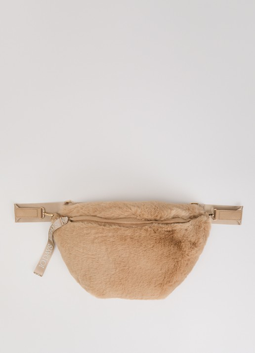 10DAYS Fluffy crossbodytas van imitatiebont