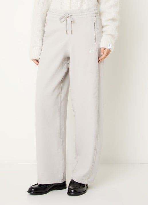 10DAYS High waist straight fit joggingbroek met steekzakken