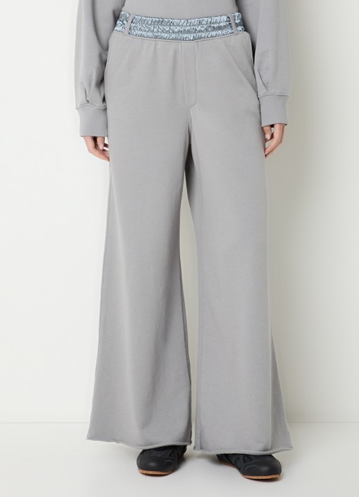10DAYS High waist wide leg joggingsbroek met steekzakken