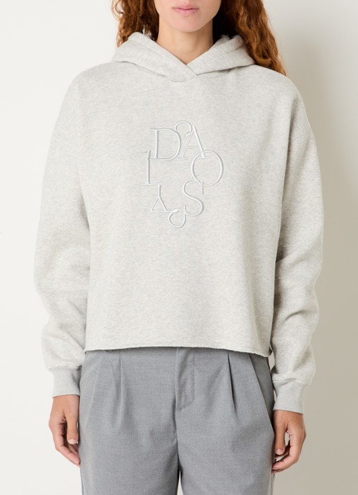 10DAYS Hoodie met logoborduring