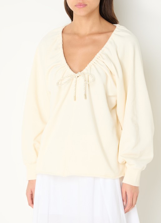 10DAYS LA sweater met trekkoord