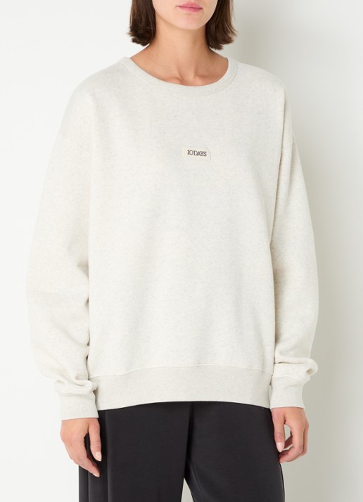 10DAYS Sweater met logo