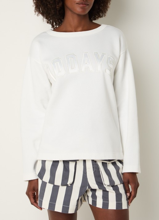 10DAYS Sweater met logo