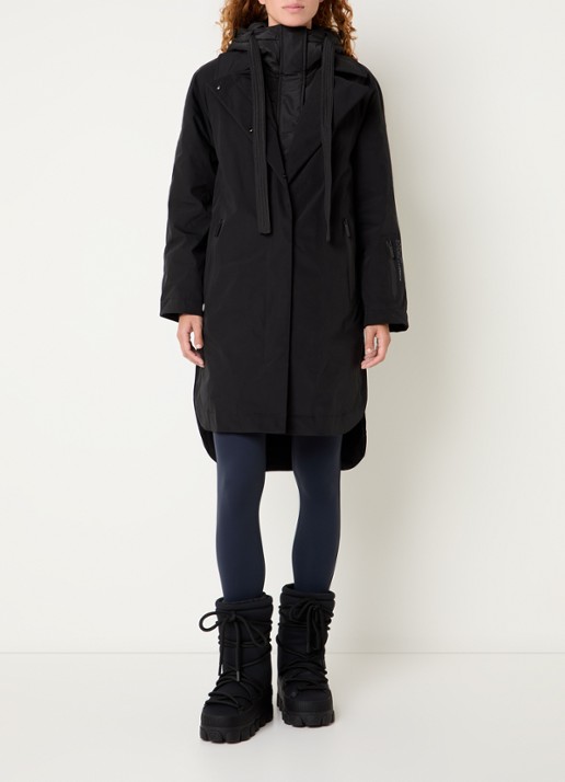 10DAYS The Cool gewatteerde parka met capuchon
