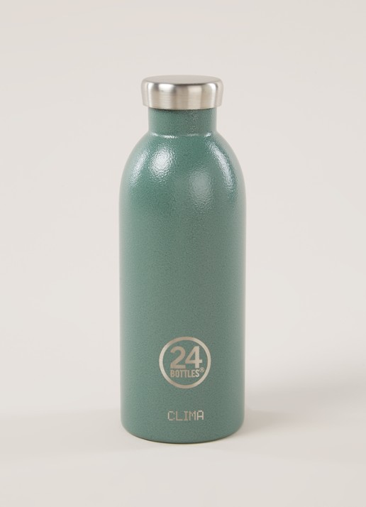 24Bottles Clima Bottle drinkfles 500 ml - voorkant 2 groen