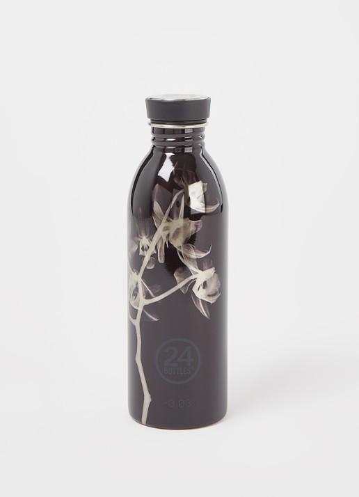 24Bottles Ultraviolet waterfles 50 cl - voorkant 2 zwart